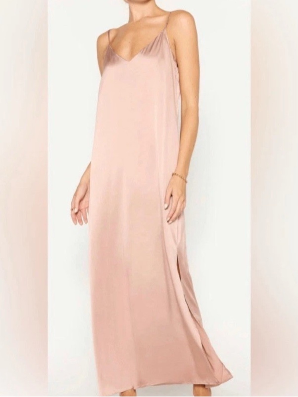 Brochu Walker The Everyday Silk Slip Dress Size M
